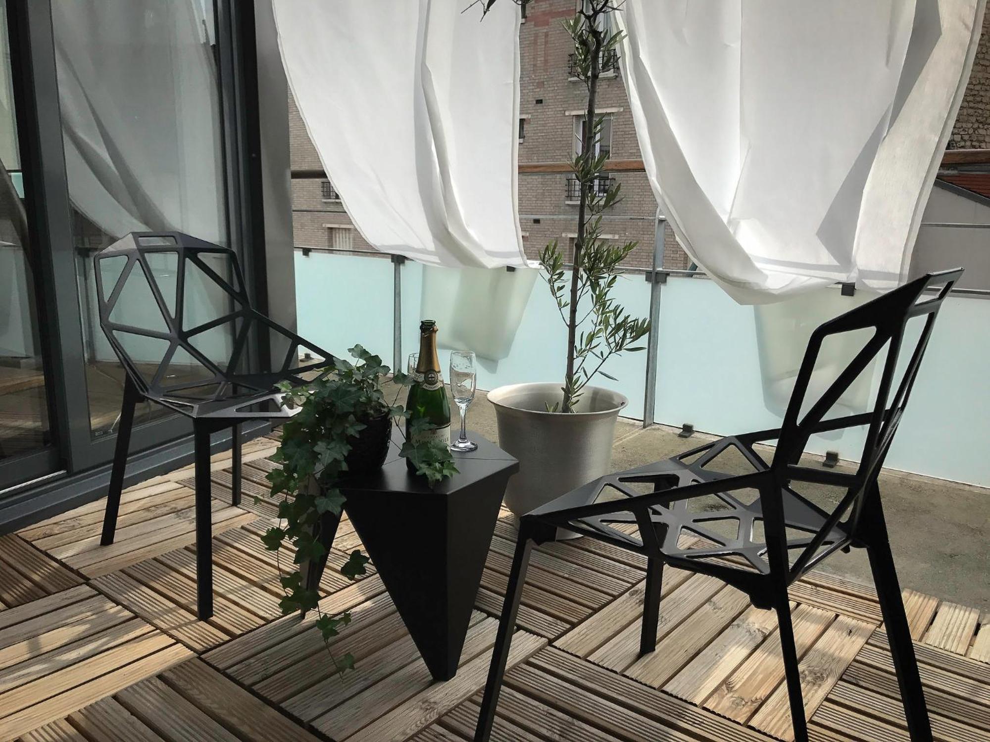 라 가렌느-콜롱브 Beautiful Loft 130M2 Sun And Free Parking Ok 1M95 아파트 외부 사진